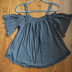 Open shoulder top